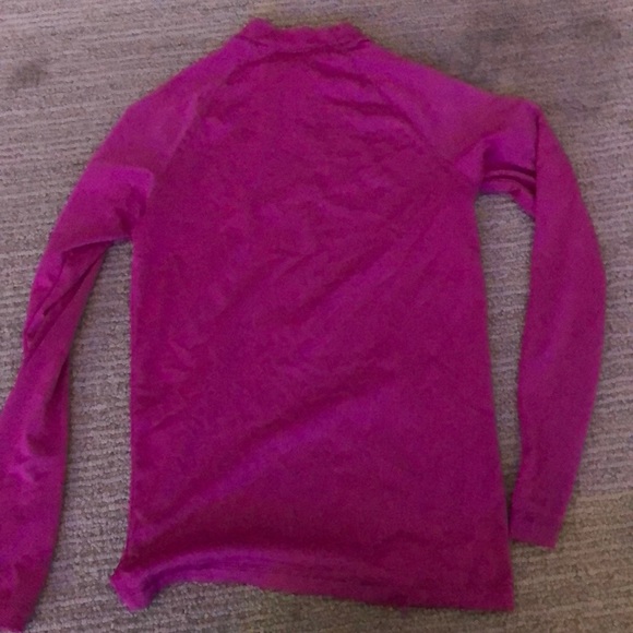 Pink Roxy Long Sleeve Rash Guard - Picture 2 of 2